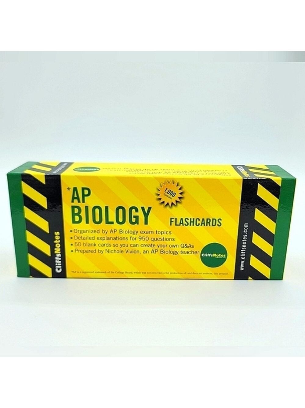 AP Biology Flash Cards Cliffs Notes # 756